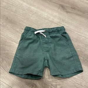 Cat & Jack Green Quick Dry Shorts with Drawstring Waist